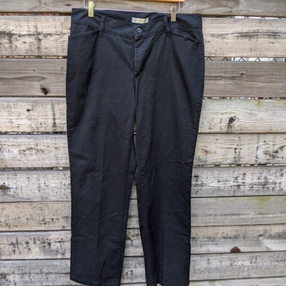 Riders by Lee Navy Basic Pants Size 14